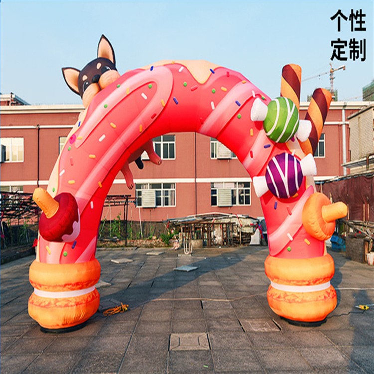 郑州全喷绘卡通拱门